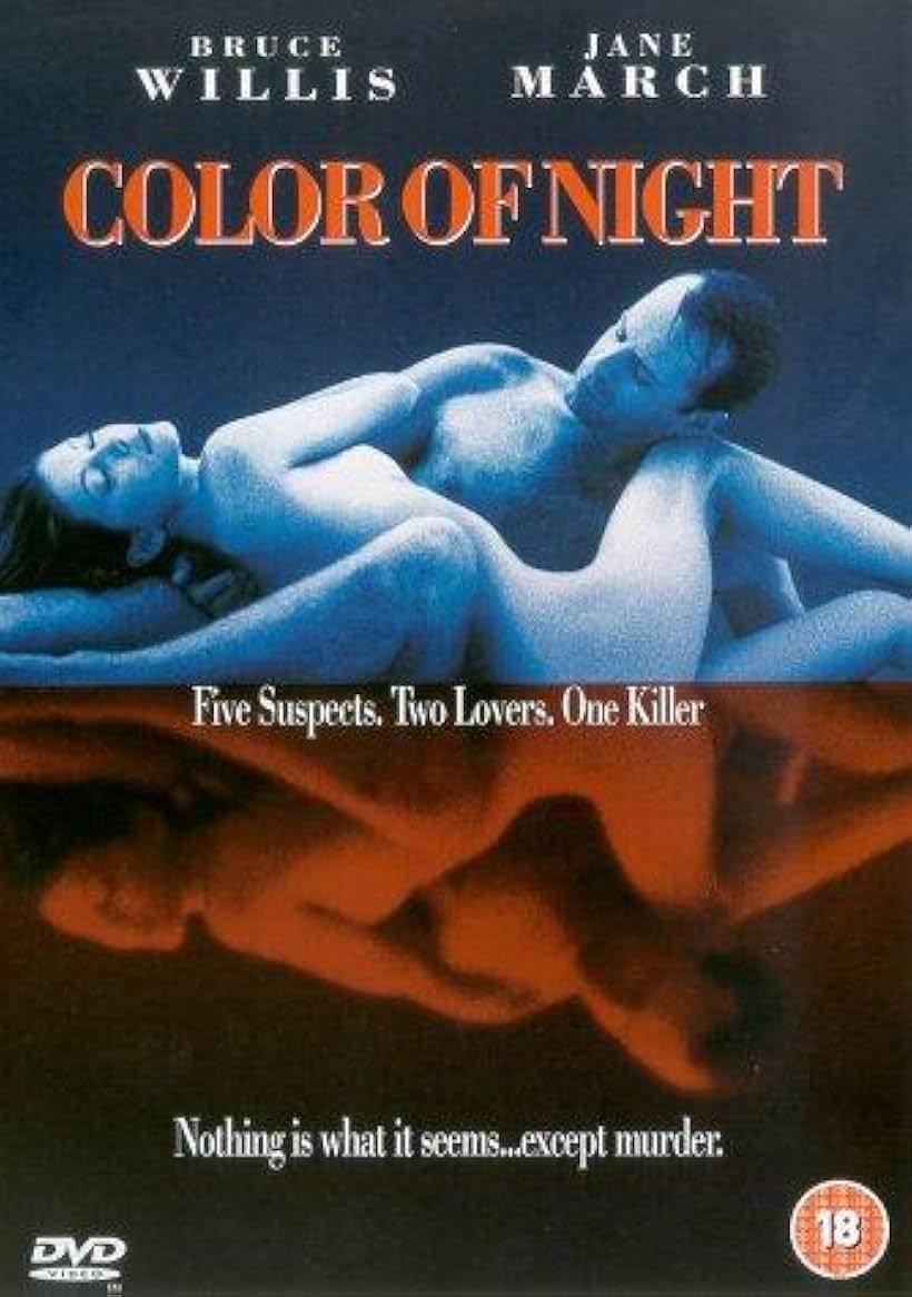 Bruce Willis and Jane March in Color of Night (1994)