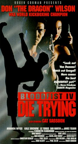 Catya Sassoon and Don Wilson in Bloodfist IV: Die Trying (1992)