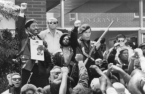 Courtney B. Vance and Marcus Chong in Panther (1995)