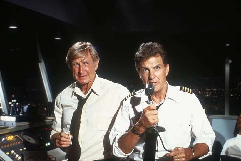 Lloyd Bridges and Robert Stack in Airplane! (1980)