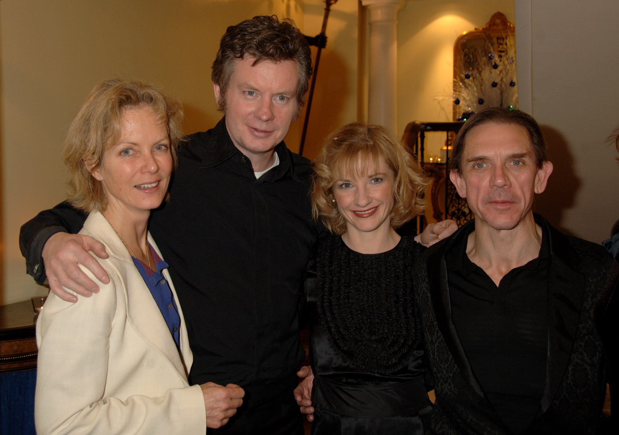 Jane Horrocks, David Bamber, John Gordon Sinclair, and Jenny Seagrove