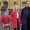 Alice Krige, Richard E. Grant, Dean Cook, Anna Popplewell, and Rollo Weeks in The Little Vampire (2000)