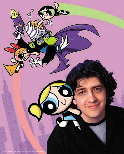 Cathy Cavadini, Tara Strong, Elizabeth Daily, Roger Jackson, and Craig McCracken in The Powerpuff Girls Movie (2002)