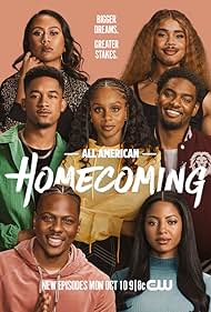 Rhoyle Ivy King, GeffriMaya, Kelly Jenrette, Peyton 'Alex' Smith, Mitchell Edwards, Sylvester Powell, and Camille Hyde in All American: Homecoming (2022)