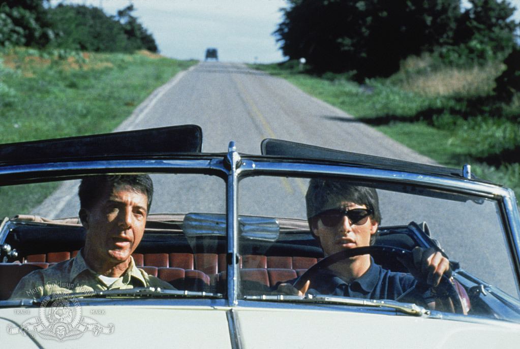 Tom Cruise and Dustin Hoffman in Rain Man (1988)