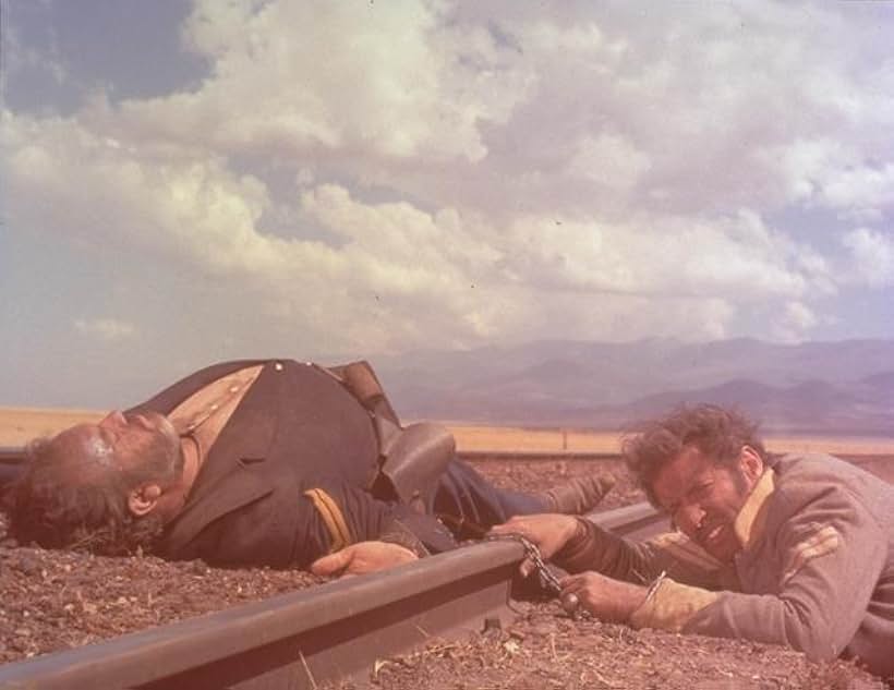 Mario Brega and Eli Wallach in The Good, the Bad and the Ugly (1966)