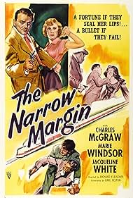 David Clarke, Charles McGraw, Peter Virgo, Jacqueline White, and Marie Windsor in The Narrow Margin (1952)