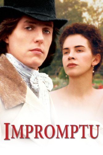 Hugh Grant and Judy Davis in Impromptu (1991)