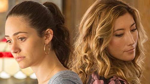 Emmy Rossum and Dichen Lachman in Shameless (2011)