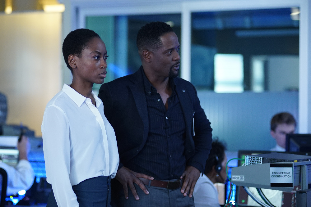 Blair Underwood and Tracy Ifeachor in Quantico (2015)