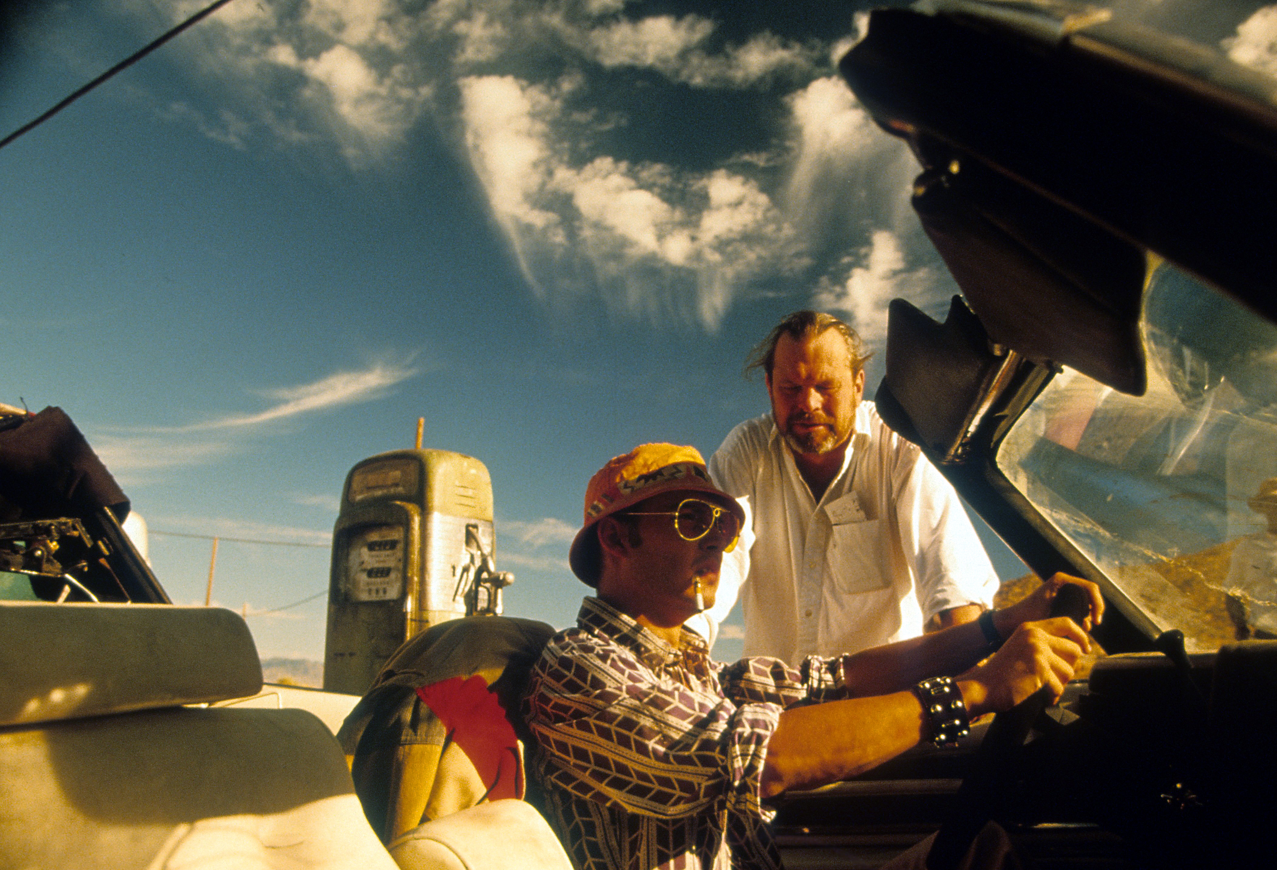 Johnny Depp and Terry Gilliam in Fear and Loathing in Las Vegas (1998)