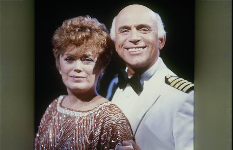 Rue McClanahan and Gavin MacLeod in The Love Boat (1977)