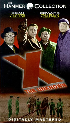 Edward Chapman, Dean Jagger, William Lucas, and Leo McKern in X the Unknown (1956)