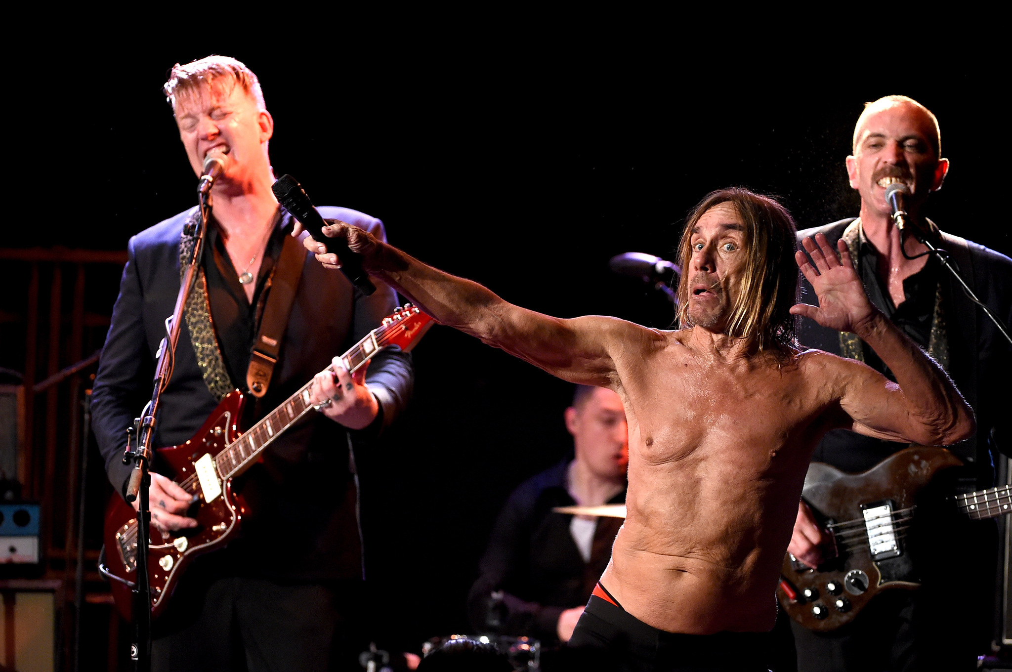 Iggy Pop and Josh Homme