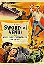 Robert Clarke, Catherine McLeod, Dan O'Herlihy, and Marjorie Stapp in Sword of Venus (1953)