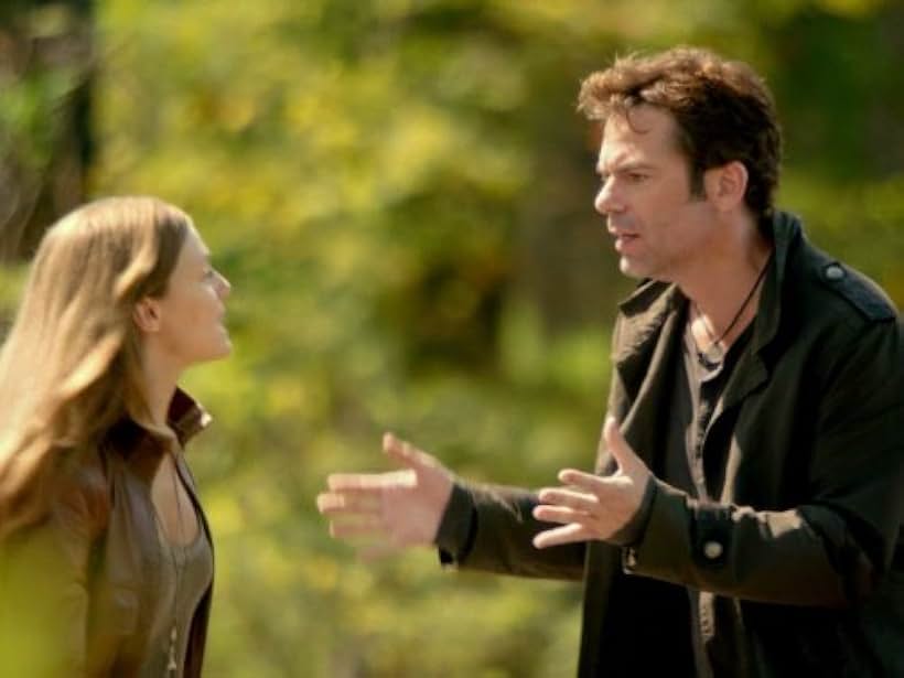 Billy Burke and Tracy Spiridakos in Revolution (2012)