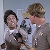 Erik Estrada and Larry Wilcox in CHiPs (1977)