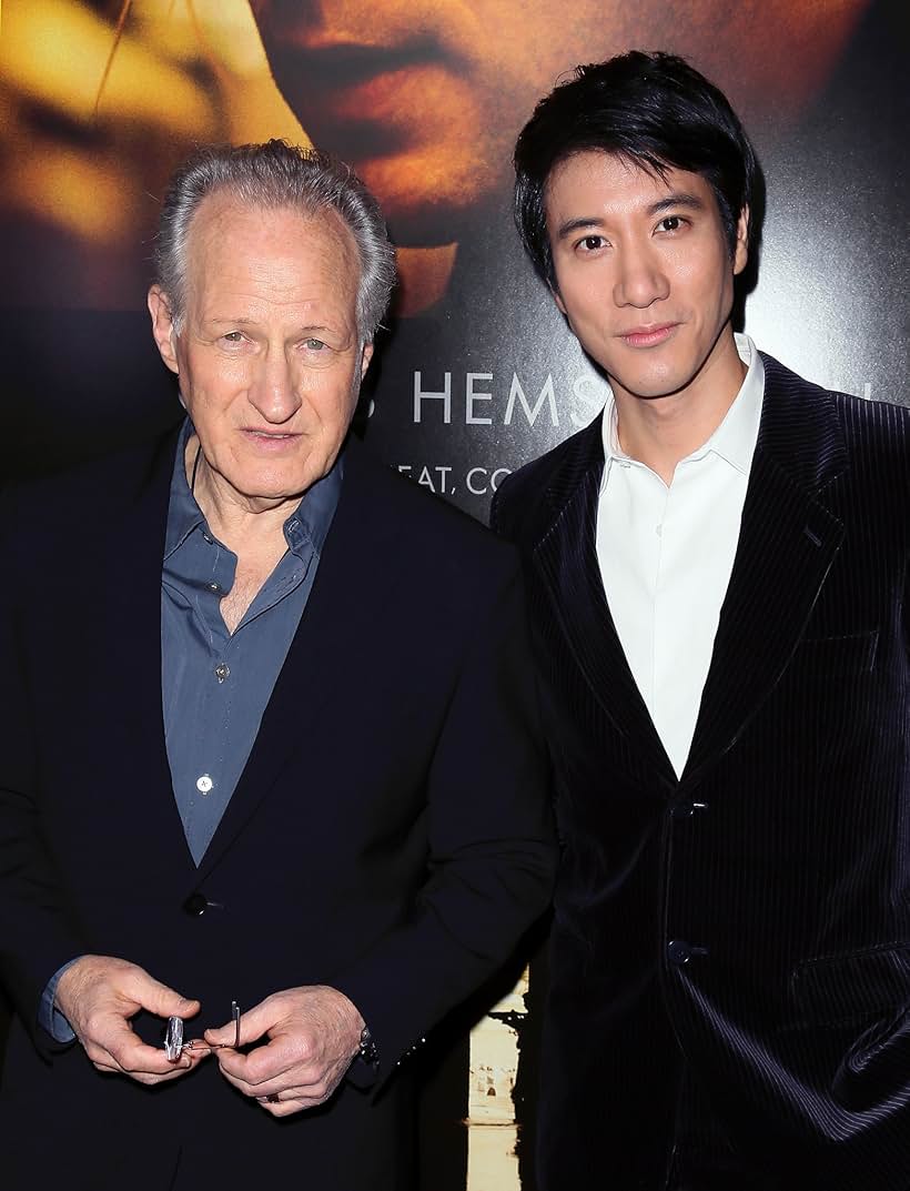 Michael Mann and Leehom Wang at an event for Blackhat (2015)