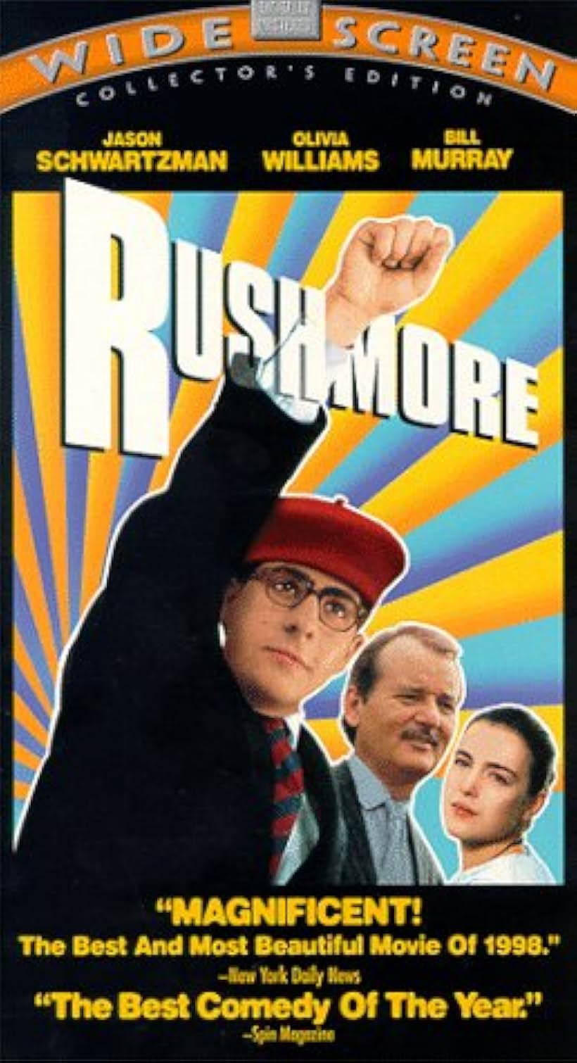 Bill Murray, Jason Schwartzman, and Olivia Williams in Rushmore (1998)