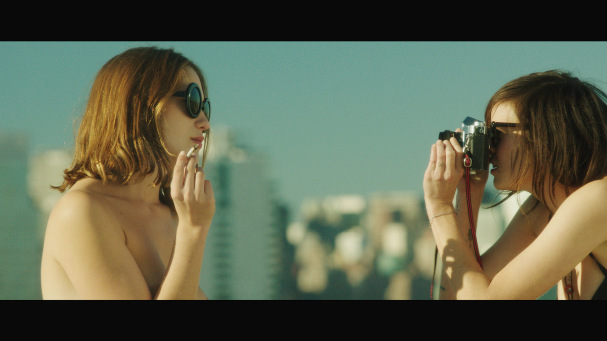 Lina Esco and Lola Kirke in Free the Nipple (2013)