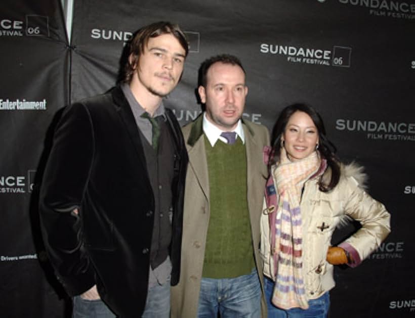 Josh Hartnett, Lucy Liu, and Paul McGuigan at an event for Lucky Number Slevin (2006)