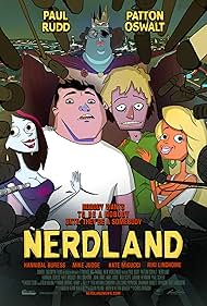 Patton Oswalt, Paul Rudd, Riki Lindhome, Kate Micucci, and Hannibal Buress in Nerdland (2016)