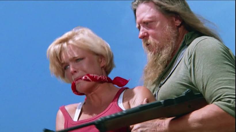 Erika Eleniak and Mickey Jones in Baywatch (1989)