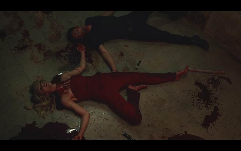 Laura Vandervoort and Benjamin Hollingsworth in Rabid (2019)