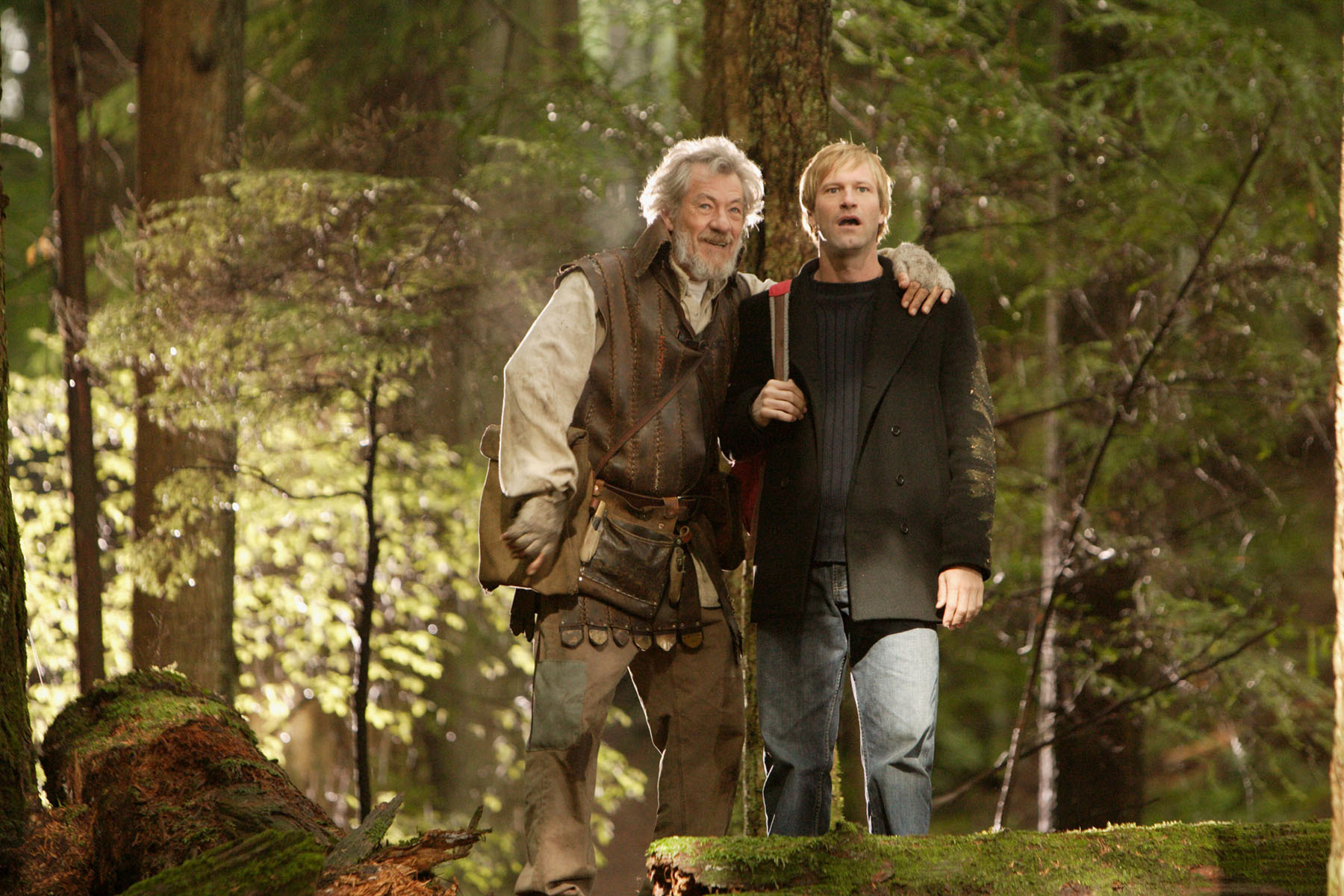 Aaron Eckhart and Ian McKellen in Neverwas (2005)