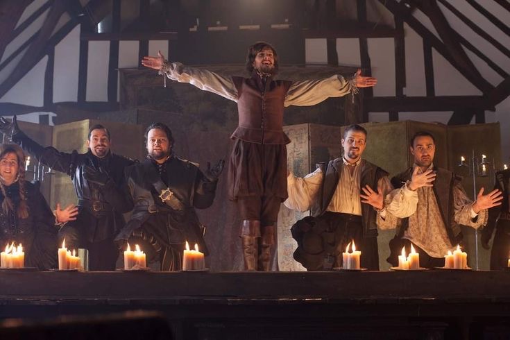 David Crow, Jim Howick, Richard Atwill, Mathew Baynton, John Henry Falle, and Jamie Demetriou in Bill (2015)