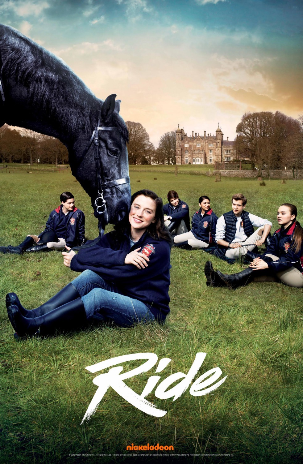 Kendra Leigh Timmins, Alana Boden, Oliver Dench, Jonny Gray, Rameet Rauli, and Manuel Pacific in Ride (2016)