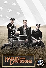 Bug Hall, Michiel Huisman, and Robert Aramayo in Harley and the Davidsons (2016)