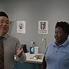 Andrew Phung, Michael Musi, and Akosua Amo-Adem in Friends and Family (2021)