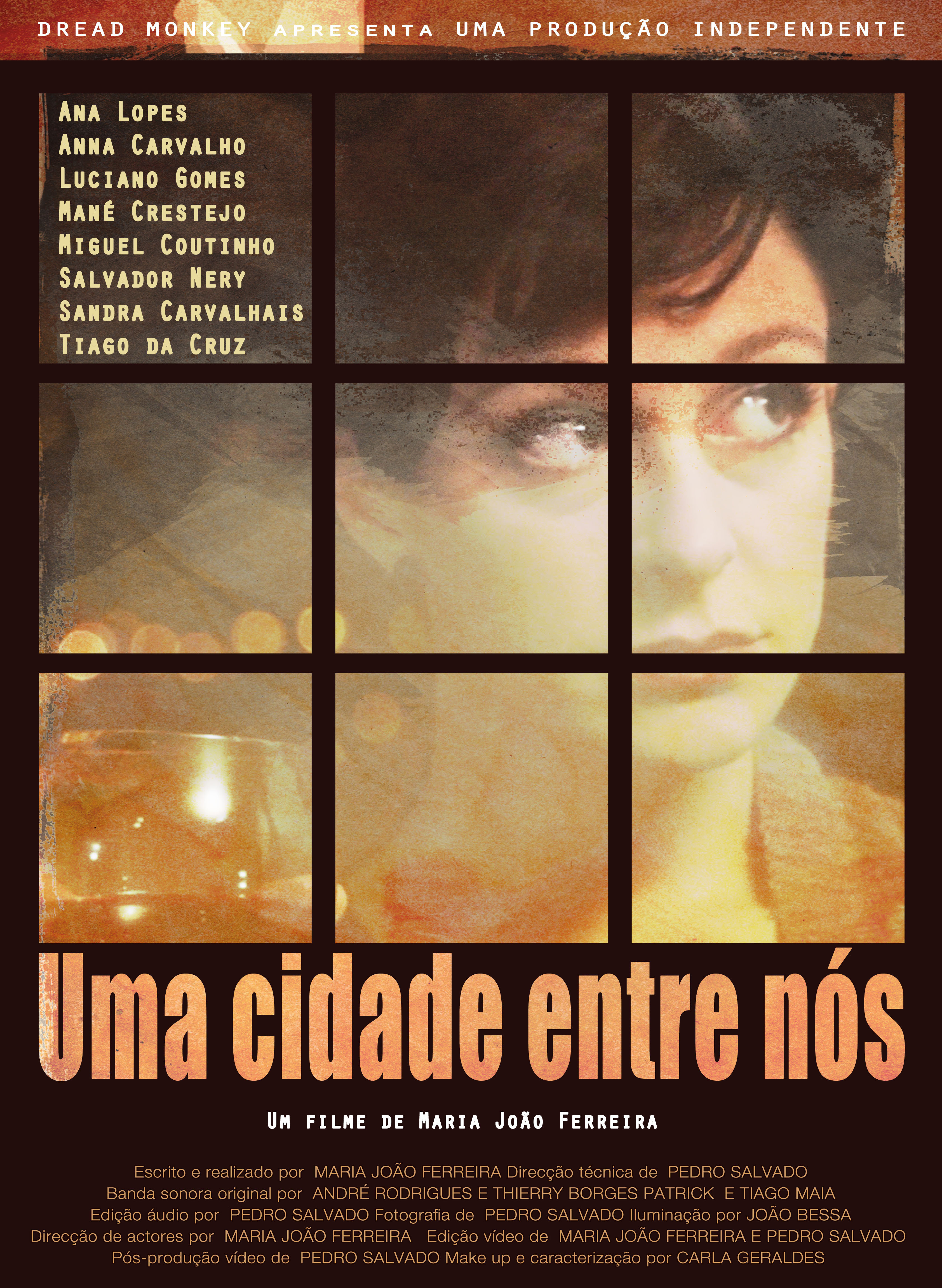 Tiago da Cruz, Salvador Nery, Ana Lopes, Anna Carvalho, Sandra Carvalhais, Maria João Ferreira, Luciano Gomes, Miguel Coutinho, and Mané Crestejo in Uma Cidade Entre Nós (2015)