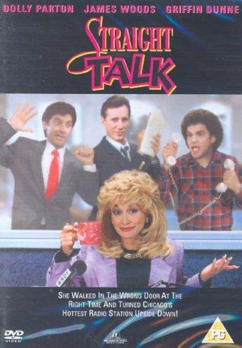 James Woods, Dolly Parton, Griffin Dunne, and Charles Fleischer in Straight Talk (1992)