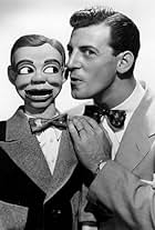 Paul Winchell the ventriloquist with Jerry Mahoney, 6/4/54.