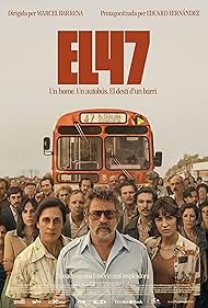 Eduard Fernández, Zoe Bonafonte, Clara Segura, Carlos Cuevas, Salva Reina, Óscar de la Fuente, and Aimar Vega in El 47 (2024)