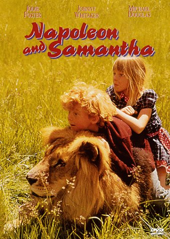 Jodie Foster, Johnny Whitaker, and Zamba in Napoleon and Samantha (1972)