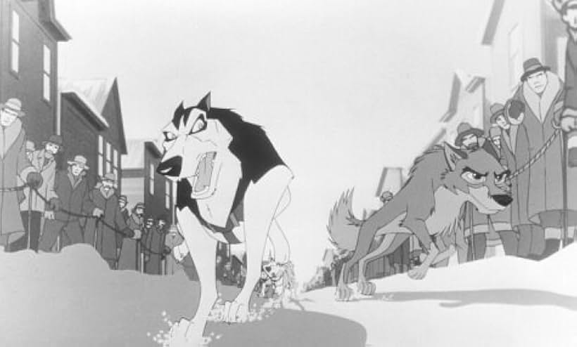 Kevin Bacon, Jim Cummings, and Robbie Rist in Balto (1995)