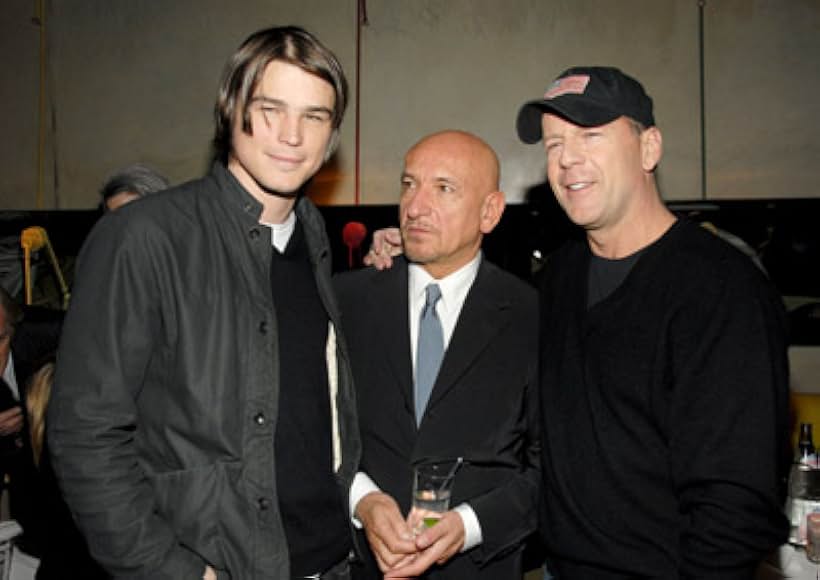 Bruce Willis, Josh Hartnett, and Ben Kingsley at an event for Lucky Number Slevin (2006)