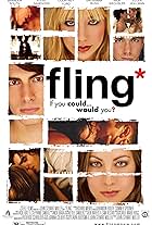 Brandon Routh, Nick Wechsler, Steve Sandvoss, Courtney Ford, Shoshana Bush, Laura Boersma, and John Stewart Muller in Fling (2008)