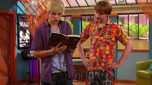 Calum Worthy and Ross Lynch in Austin & Ally (2011)