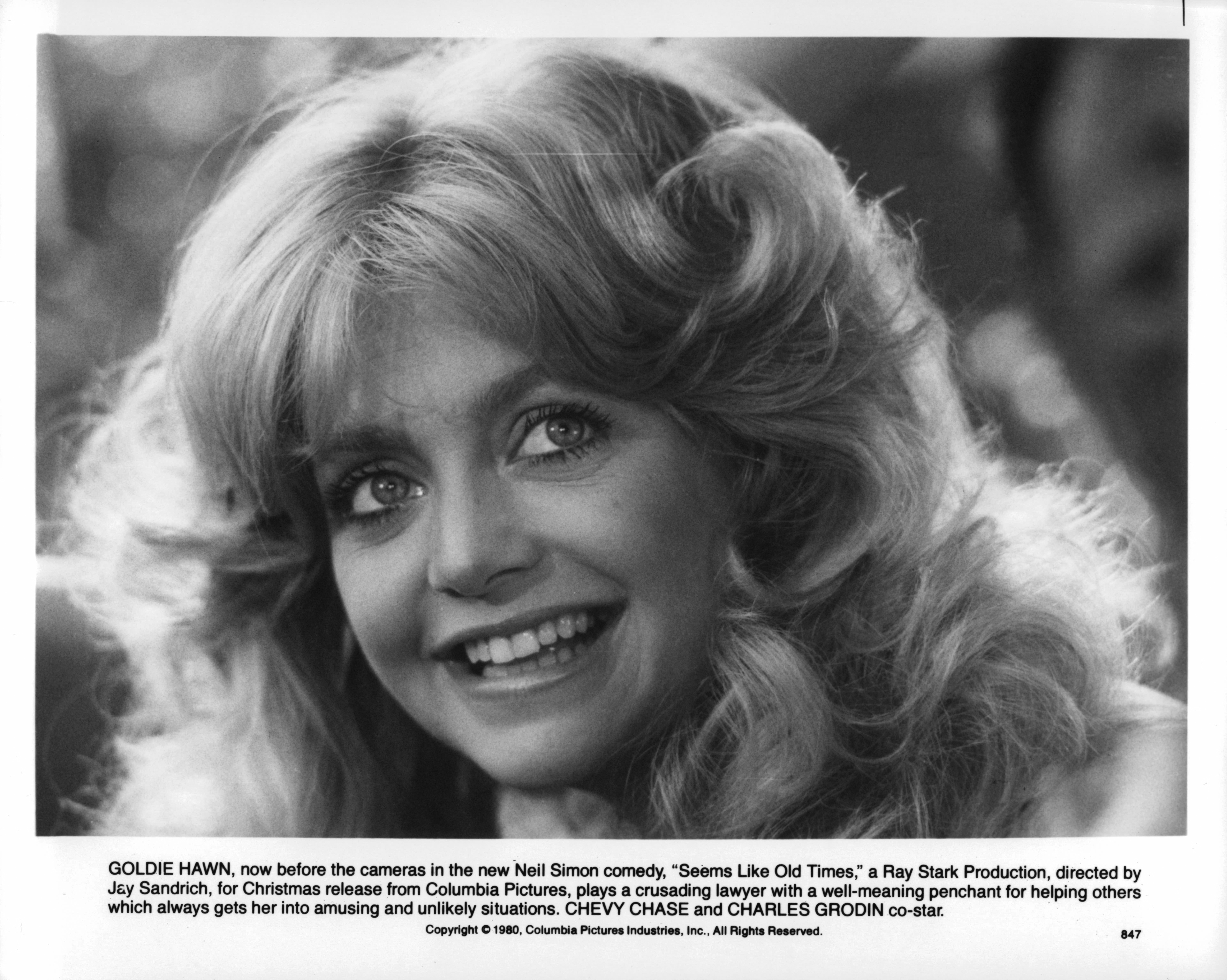 Goldie Hawn in Seems Like Old Times (1980)