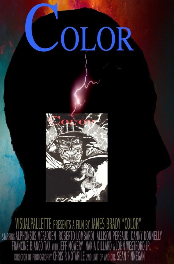 First official poster for the James Brady film "COLOR"