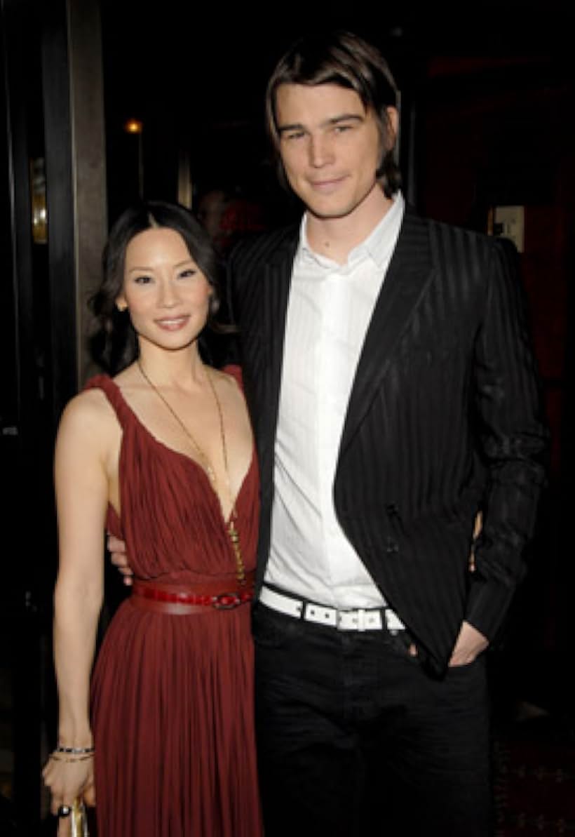 Josh Hartnett and Lucy Liu at an event for Lucky Number Slevin (2006)