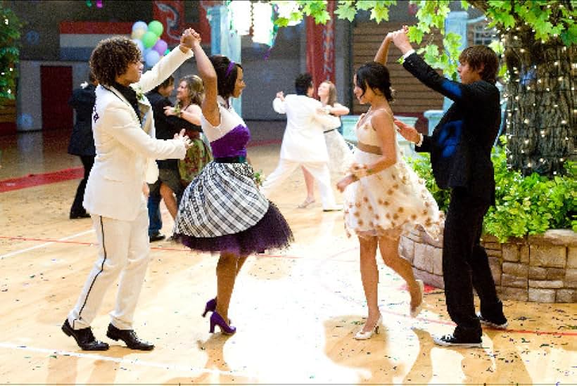 Corbin Bleu, Monique Coleman, Vanessa Hudgens, and Zac Efron in High School Musical 3: Senior Year (2008)