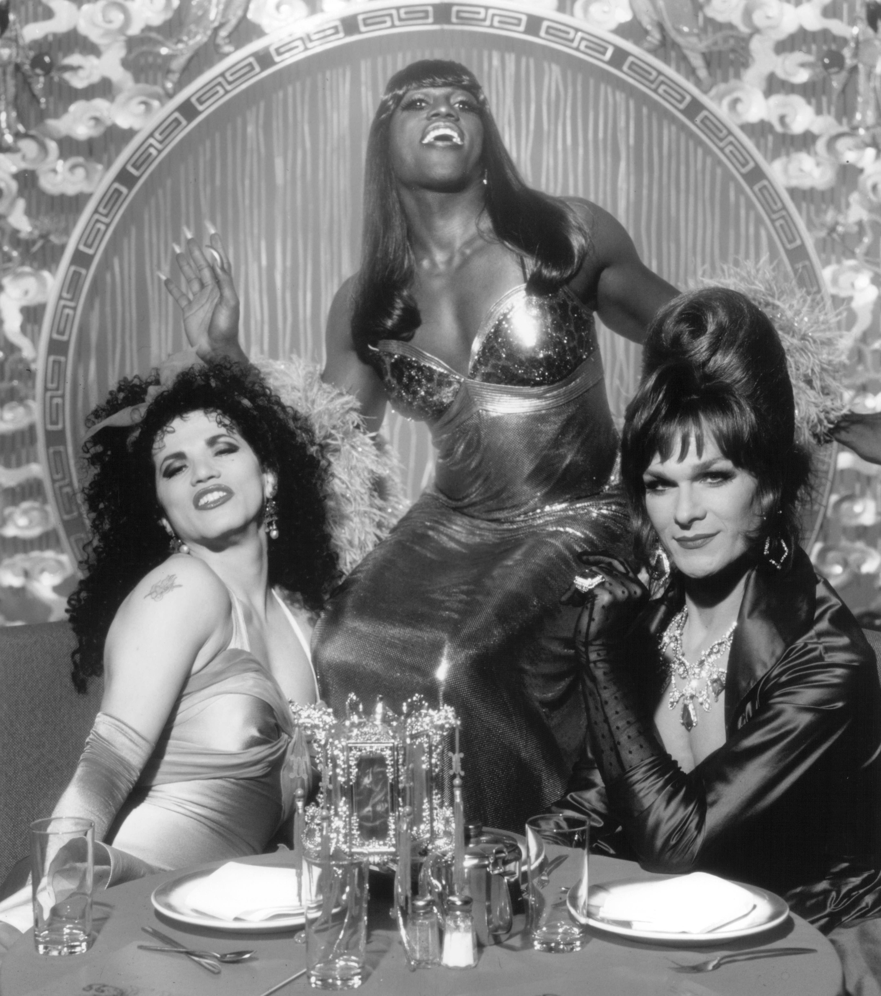 John Leguizamo, Wesley Snipes, and Patrick Swayze in To Wong Foo, Thanks for Everything! Julie Newmar (1995)