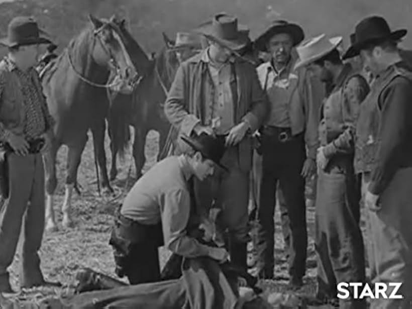 Mike Ragan, Bill Coontz, Robert Nichols, Hugh O'Brian, Henry Rowland, and Alan Wells in The Life and Legend of Wyatt Earp (1955)