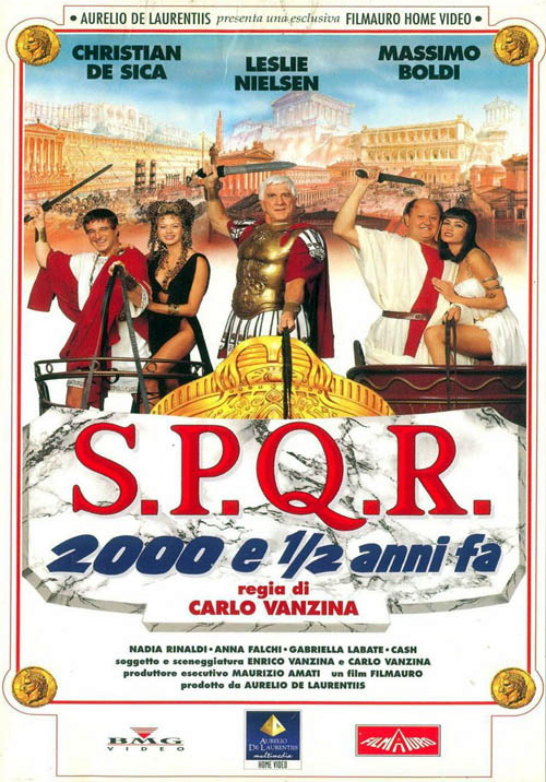 Leslie Nielsen and Christian De Sica in S.P.Q.R. 2000 e 1/2 anni fa (1994)