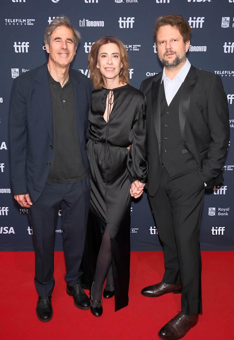 Selton Mello, Walter Salles, and Fernanda Torres at an event for I'm Still Here (2024)